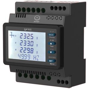 ENTES MPR-24 Digitaal meetinstrument voor rail multimeter voor DIN-rail