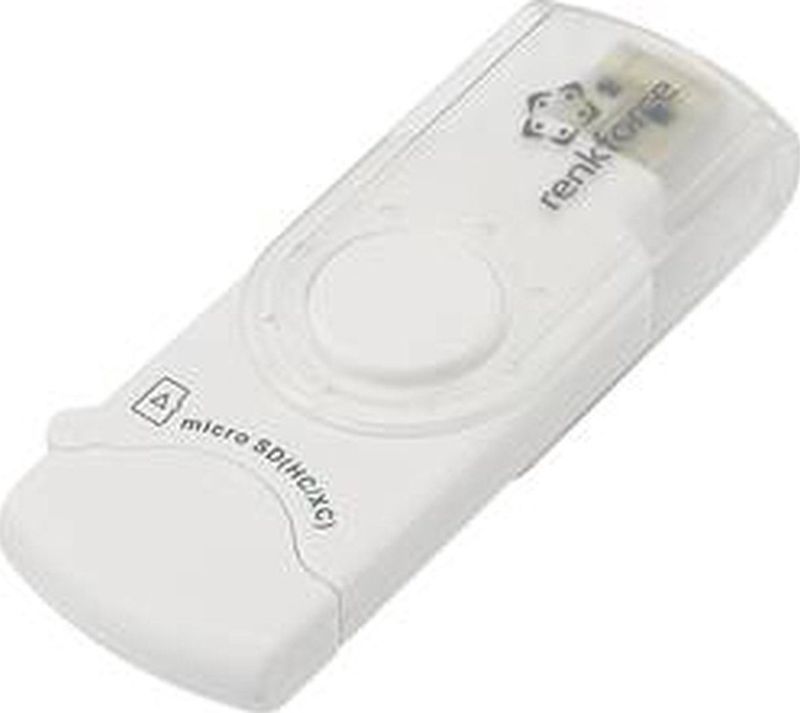 Renkforce RF-3285273 Externe geheugenkaartlezer USB-A 3.2 Gen 1 Wit