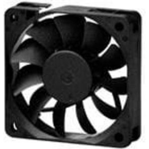 Sunon DC ventilator 24V xx RoHS (60 mm), PC ventilator, Zwart