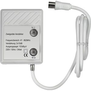 Renkforce Kabeltelevisieversterker 2-voudig 20 dB