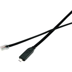 Renkforce USB-C, RJ45 Adapterkabel Voor consolepoort (router/switch) 1.80 m Zwart