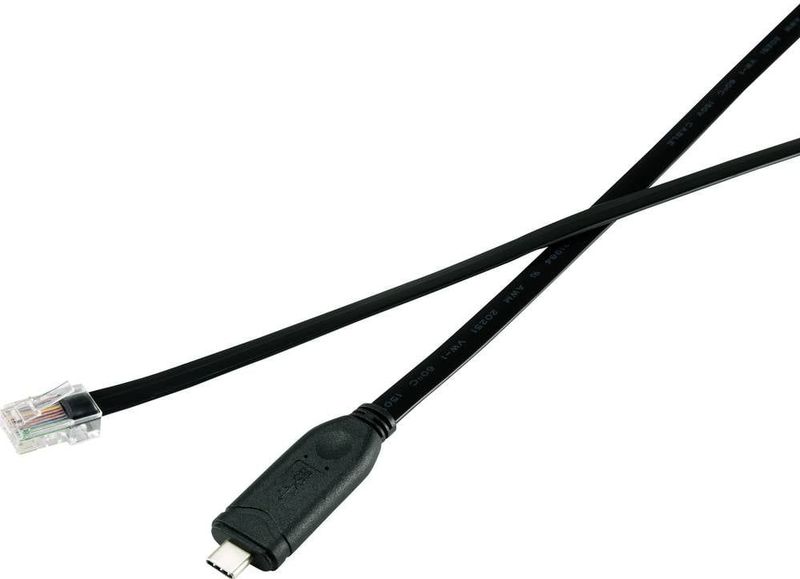 Renkforce - USB-C - RJ45 Adapterkabel - Zwart - 1.80 m