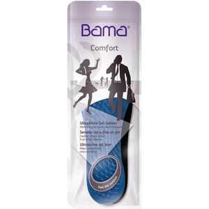 37 / 38 Gel comfort  inlegzool  Bama Ultradunne gel liner - extra demping inlegzool Gel comfort