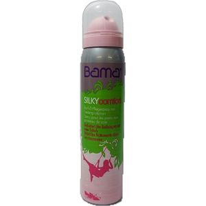 Bama 100ml Silky comfort Blote voeten spray met zijde. Helpt wrijving in de schoen te verminderen.
