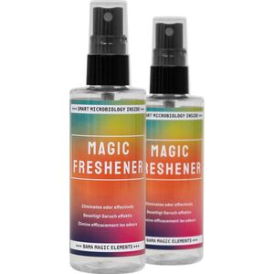 Bama Magic Freshener 2-pack, biologisch afbreekbare schoen- en textieldeodorant, langdurige werking, dermatologisch getest, pH-neutraal, 2x100 ml - 200_ml