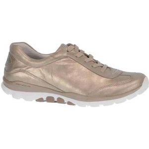 Gabor Rollingsoft Dames Lage sneakers - Beige - Maat 36