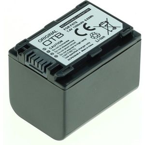 Batterij voor Sony NP-FH70 / NP-FP70 Li-Ion 1300mAh ON2585