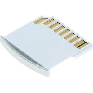 Micro-SD naar SD Kaart Adapter - Zilver - Geschikt voor microSD/microSDHC/microSDXC