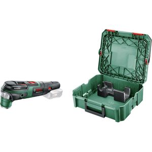 Bosch Groen Advanced Multi 18 + SystemBox Multifunctioneel gereedschap | 18v | Excl. accu en lader - 0603104002