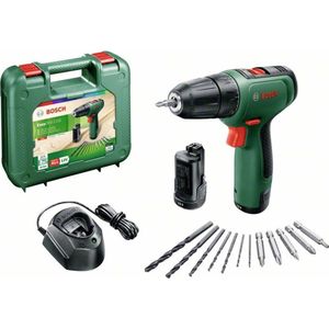 Bosch EasyDrill 1200 Accuschroefboormachine - Met Dubbele Schroefbit en Koffer