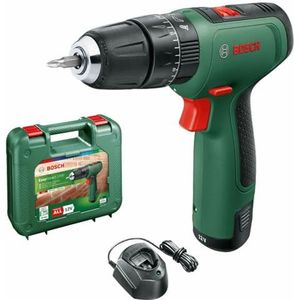 Bosch Home and Garden Accuklopboor EasyImpact 1200 (1x accu, 12V-systeem, in transportkoffer)