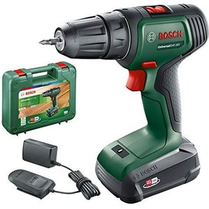 Bosch Accuboormachine - UniversalDrill 18 (1 Accu 1,5 A - 1 Oplade - 1 Schroefbit) - PowerForAll