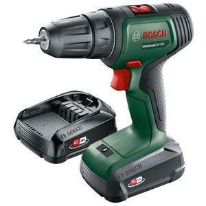 Bosch UniversalDrill 18 Accuschroefboormachine - Met 2x 18 V accu en lader - In koffer