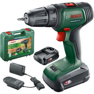 Bosch UniversalDrill 18 Accuschroefboormachine - Met 2x 18 V accu en lader - In koffer