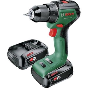 Bosch - UniversalDrill 18V-60 - Accuschroefboormachine - Zwart - Inclusief 2x Accu en Lader