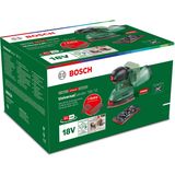 Bosch Groen UniversalSander 18V-10 BT Accumultischuurmachine | 18V | Zonder accu en lader - 06033E3100