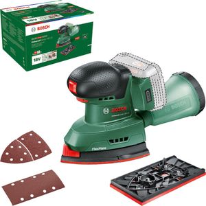 Bosch Groen UniversalSander 18V-10 BT Accumultischuurmachine | 18V | Zonder accu en lader - 06033E3100