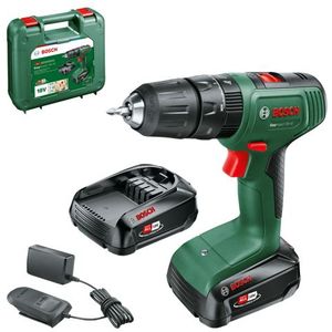 Akku Schlagbohrschrauber EasyImpact 18V-40 (2 Akku 2,0 Ah, 18 Volt System, im Koffer) - Bosch