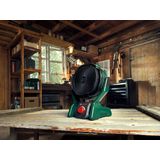 Bosch Accuventilator UniversalFan 18V-1000 (1x 2,0Ah accu 18-volt-systeem; voor doe-het-zelvers, camping en meer; luchtvolumestroom: 1.000 m³/h; in doos) testscore: zeer goed (magazijn: zelf is de
