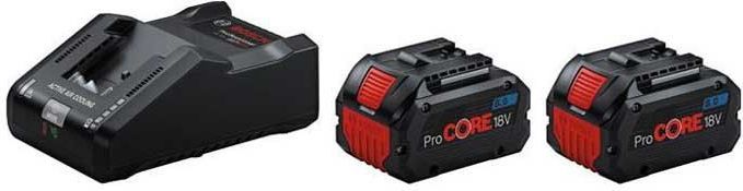 Professional Starter-Set 2x PC18V 8.0 + gal 18V-160 (1600A02T5P) - Bosch