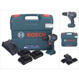 Bosch Professional 18V System accuschroefboormachine GSR 18V-55 (incl. 3 x 4,0 Ah ProCORE-accu, oplader GAL 18V-40, in L-Case)