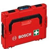 Bosch Professional - L-BOXX 102 EHBO-set - Rode L-BOXX - Conform DIN-norm