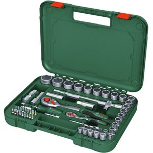 Bosch - Ratchet Set - 56-Piece - Groen - Hoogwaardige Kwaliteit