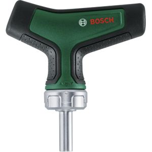 Bosch bit-ratelschroevendraaier T-greep (ratel met hoog koppel; 36 tanden; max. koppel 46 Nm; magn. bithouder; 1/4""; ergonomische T-greep softgrip)