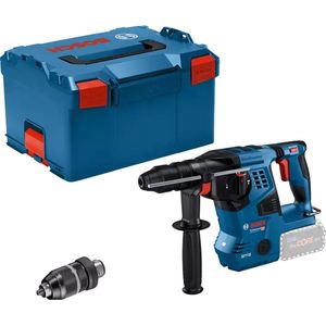 Bosch Blauw GBH 18V-28 CF | Accu Boorhamer + GDE 18V-16 stofafzuiging | in L-BOXX | zonder accu's en lader - 0611921004