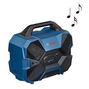 Bosch - GPB 18V-6 C - Bouwradio - Zwart - Kunststof