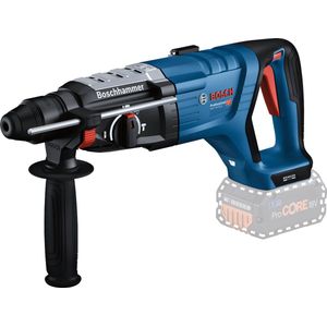 Bosch - GBH 18V-28 D - Accu Boorhamer - Inclusief Handgreep en Machinedoek