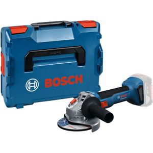 Bosch - GWS 18V-8 - Accu Haakse Slijper - Blauw - 125mm - Exclusief Accu's en Lader