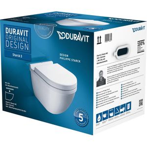 Duravit Starck 3 Toilet Set Hangend 370X540X420 Mm