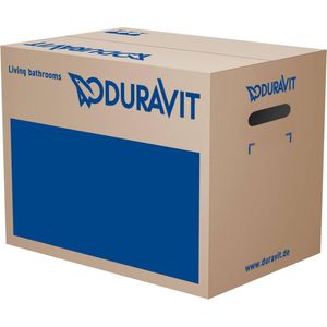 Duravit d-code wandcloset pack diepspoel en softclose closet zitting 35.9x54.5x40.5 cm keramiek en duroplast wit