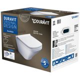 Duravit Durastyle Toilet Set Hangend Wit Hoogglans 373X540X393 Mm