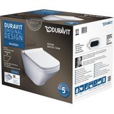 Duravit Durastyle Toilet Set Hangend Wit Hoogglans 373X540X393 Mm