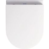 Duravit ME van Starck Compact WC-zitting, roestvrij stalen scharnieren, zonder softclosing mechanisme, Kleur: Interieur kleur wit, exterieur kleur wit - 0020110000