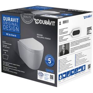 Duravit Me By Starck Toilet Set - Hangend - Wit