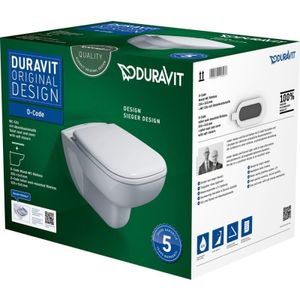 Duravit D-Code Toilet Set Hangend 359X545X410 Mm