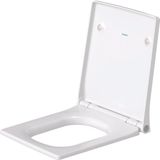 Duravit Viu WC-zitting 43.3x37.1x4.38cm compact met softclose met quickrelease Kunststof wit Glanzend 0021290000