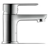 Duravit A.1 wastafelarmatuur, maat S (uitloop hoogte 67 mm), waterkraan badkamer, wastafel armatuur, chroom