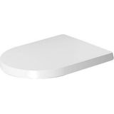 Duravit ME by Starck WC-zitting 43.8x37.4x4cm compact Kunststof wit Glanzend|Mat 0020112600