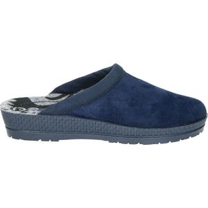 Rohde Pantoffels - Dames - Suedine met Scheerwol Voering - Rubberen Zool