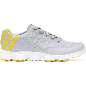 Adidas - Crossflex- Heren Golfschoen - Zilvergrijs/geel - Maat 42 2/3