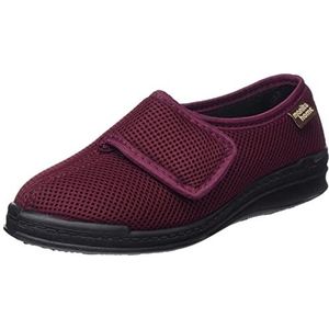 Manitu - Home damespantoffel, rood, 40 EU