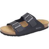 Dr. Brinkmann - Slippers - Zwart - Synthetisch - Textiel