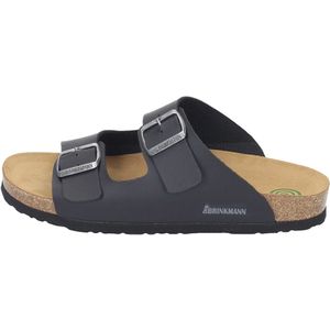 Dr. Brinkmann - Slippers - Zwart - Synthetisch - Textiel