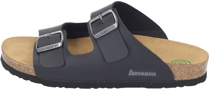 Dr. Brinkmann - Slippers - Zwart - Synthetisch - Textiel