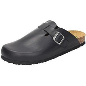 Dr. Brinkmann Uniseks slippers voor heren, zwart, 41 EU