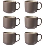 Ritzenhoff & Breker Kaffeetassen Jasper 240 ml 6er Set